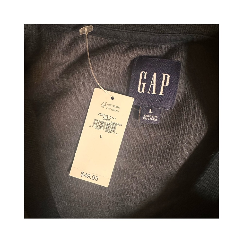 GAP Navy Blue Velour Set - Picture 3 of 4